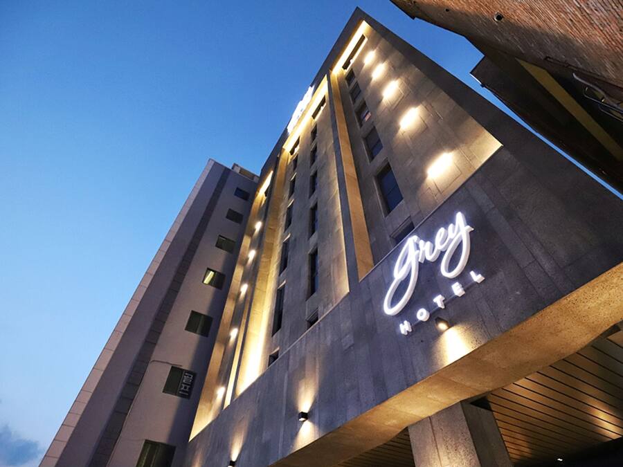 Front of property - evening/night