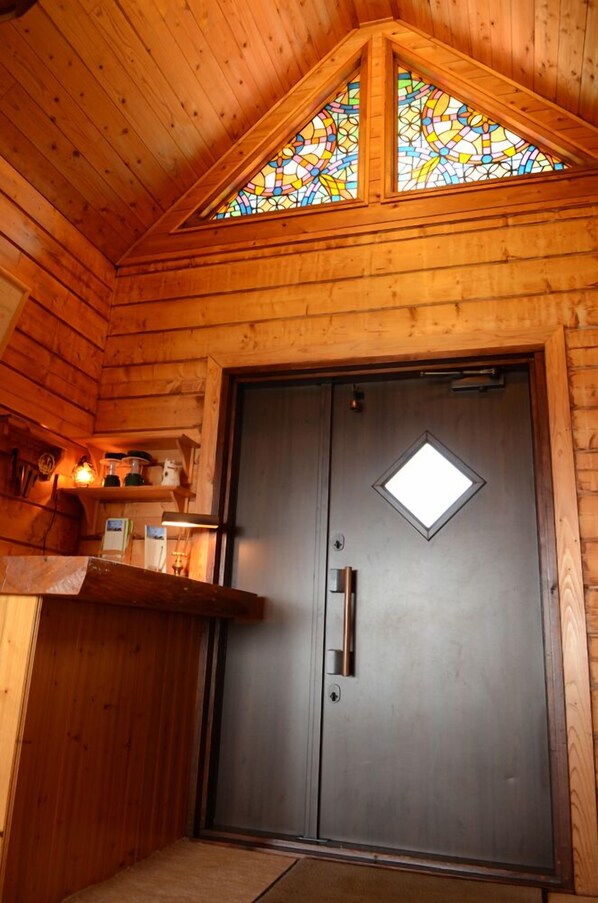 Interior entrance