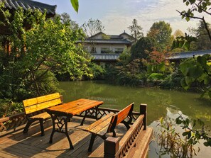 Terrace/patio - Luoyang Dongshan Hotel (Luoyang)