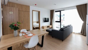 Leilighet, 1 soverom | Oppholdsområde