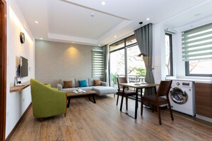 Apartment, Balcony | Living area | LCD TV