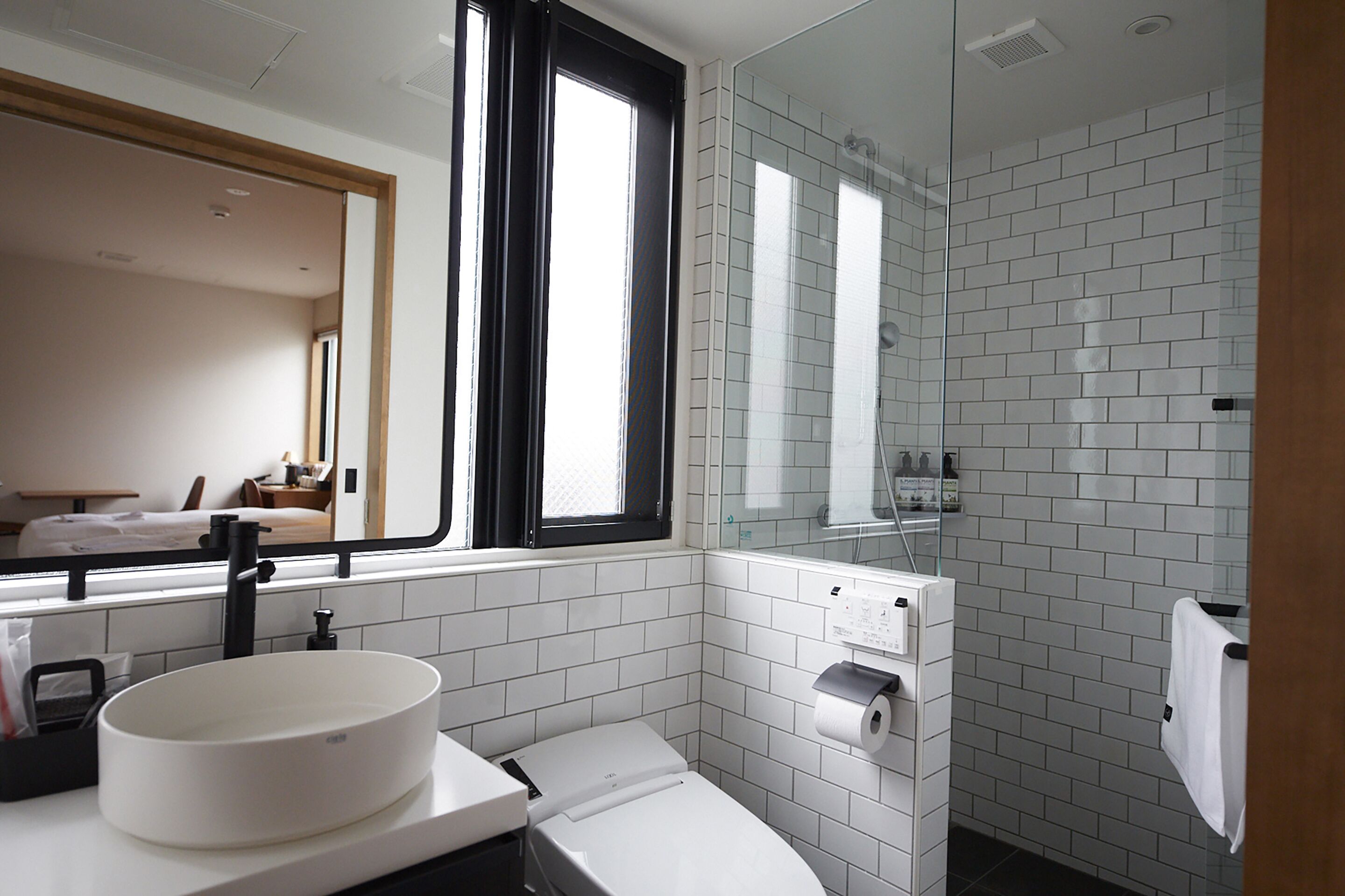 free toiletries, hair dryer, slippers, towels