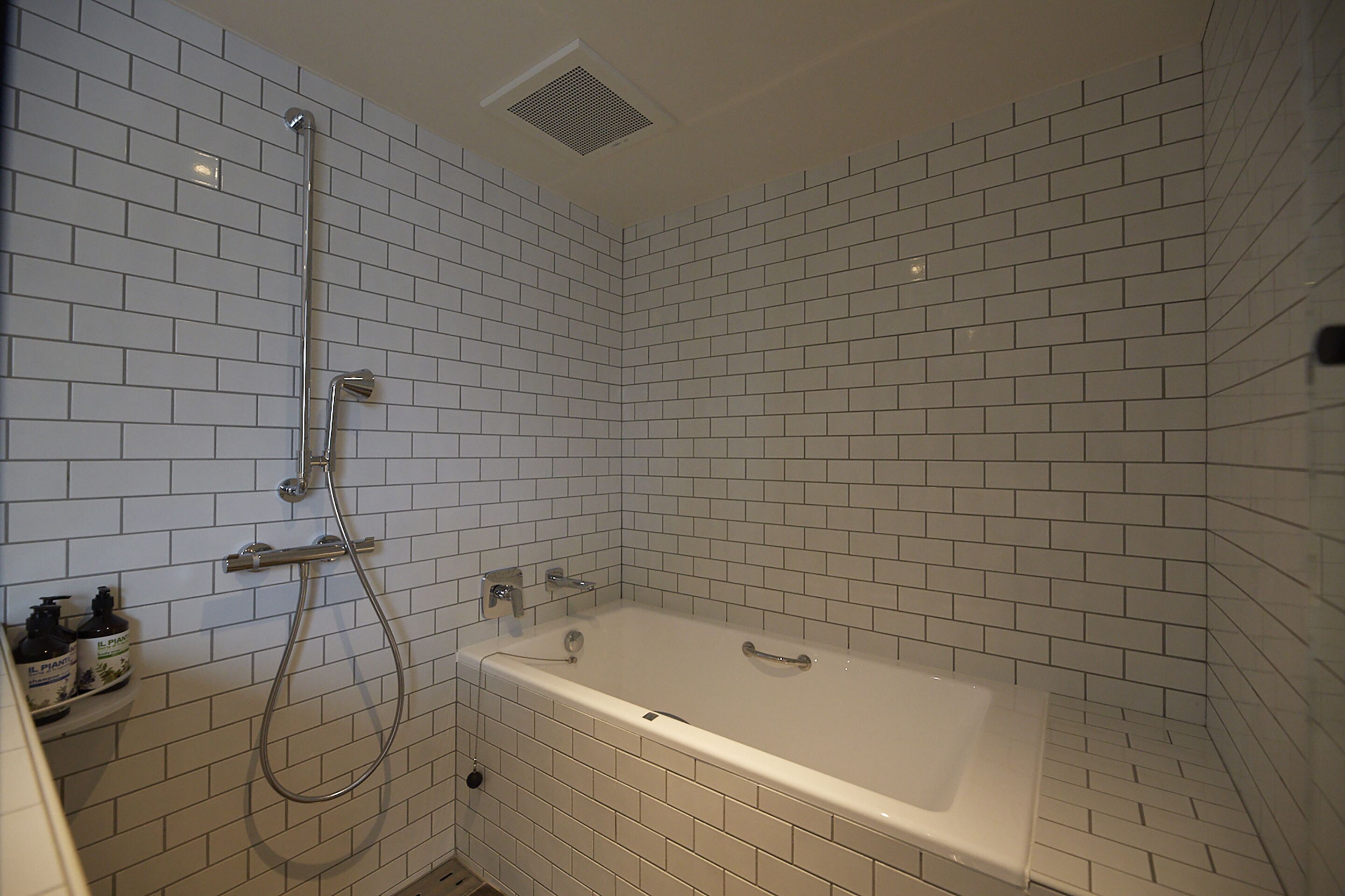 free toiletries, hair dryer, slippers, towels