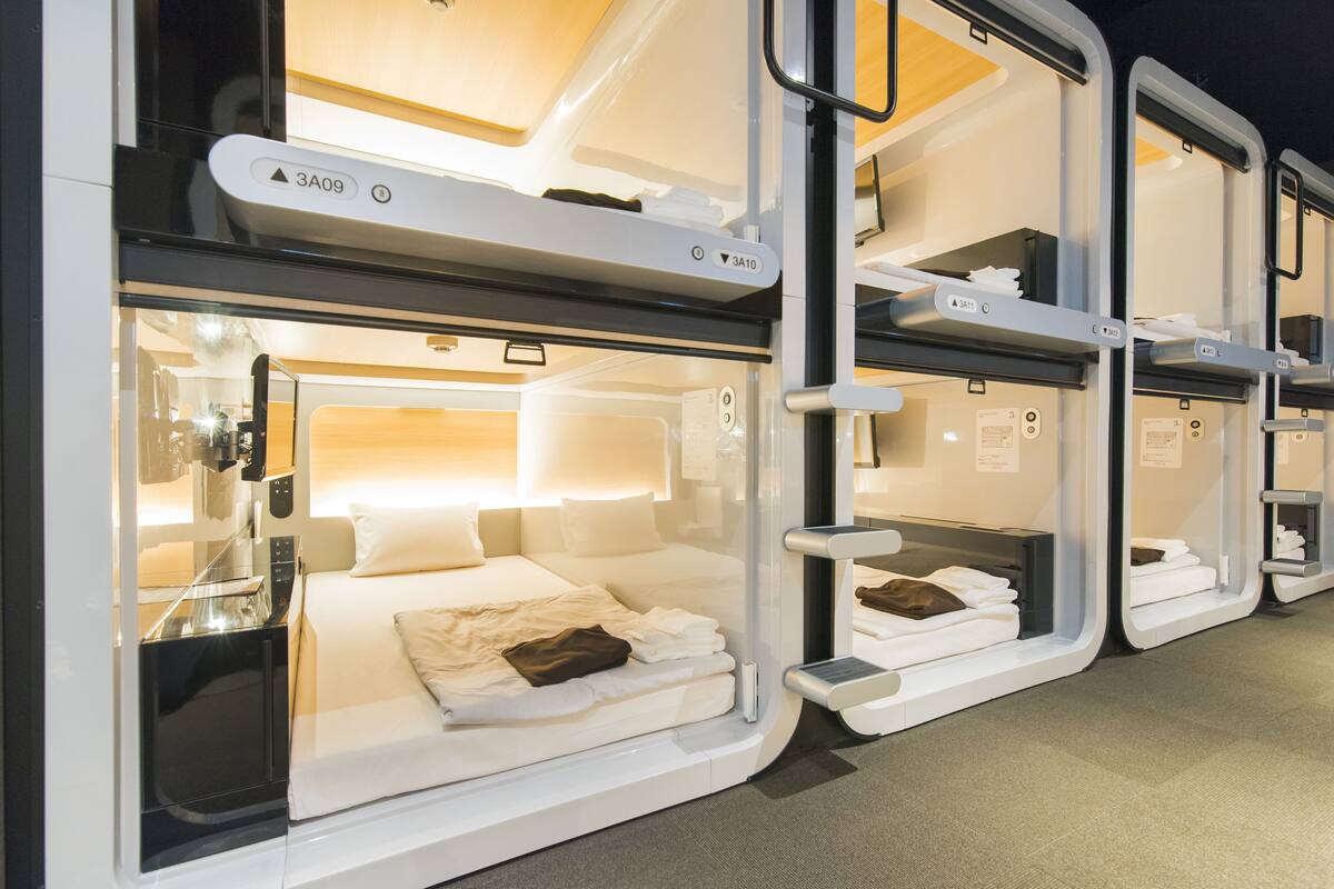 Kamer, alleen vrouwen (Economy Class Capsule) | Een kluis op de kamer, gratis wifi, beddengoed