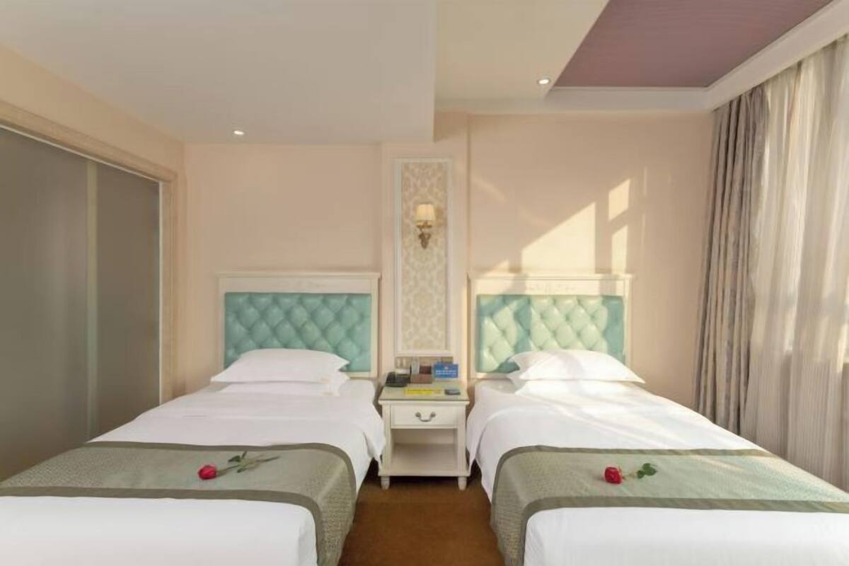 Desk, blackout curtains, rollaway beds, free WiFi