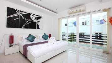 4-Bedroom Pool Villa | 4 bedrooms, hypo-allergenic bedding, free WiFi, bed sheets