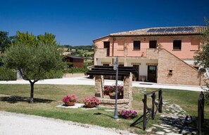 Façade de l’hébergement