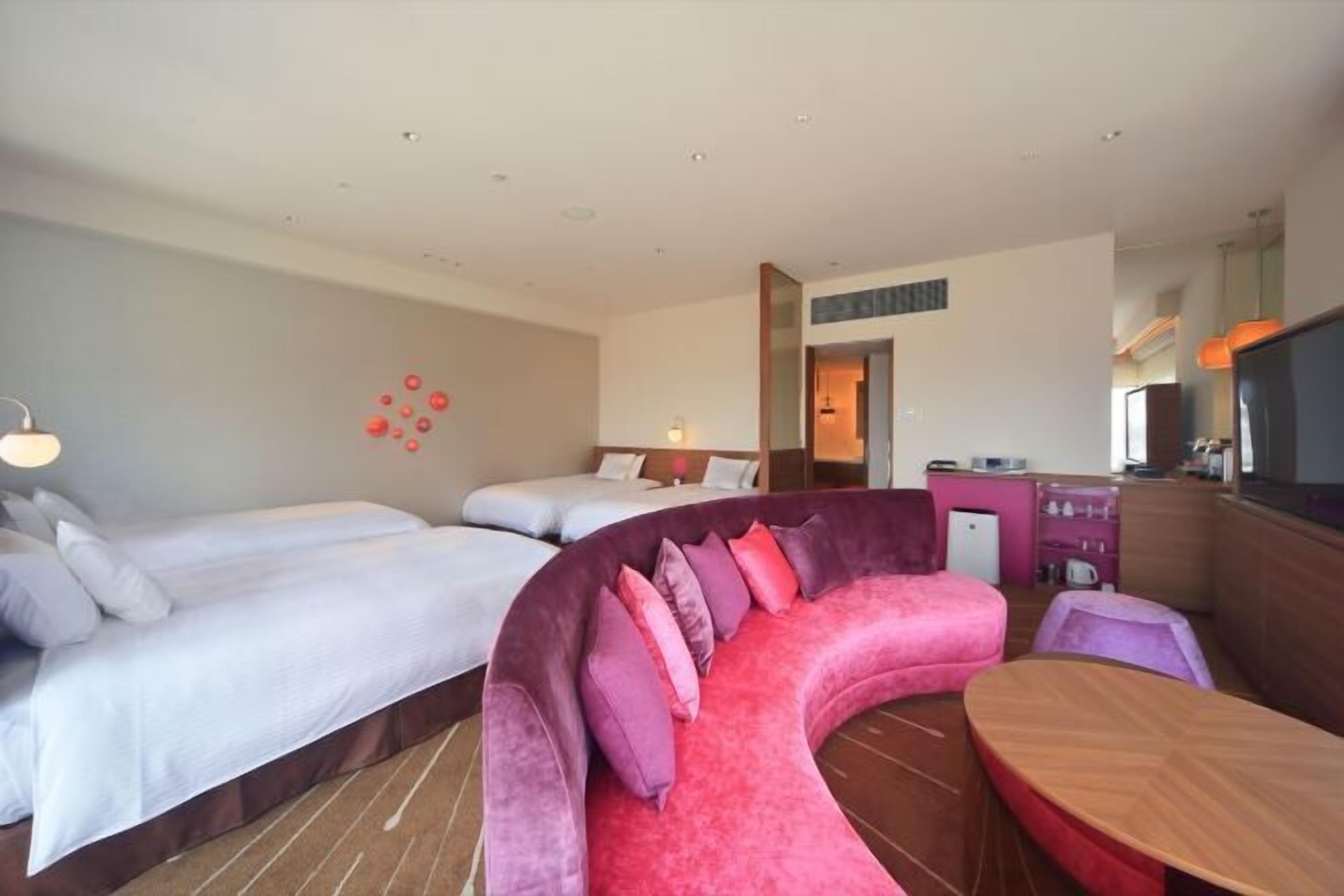 Luxe beddengoed, een kluis op de kamer, verduisterende gordijnen