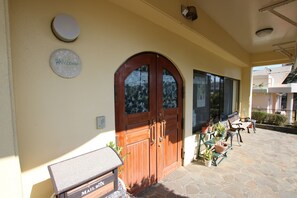 ทางเข้าที่พัก