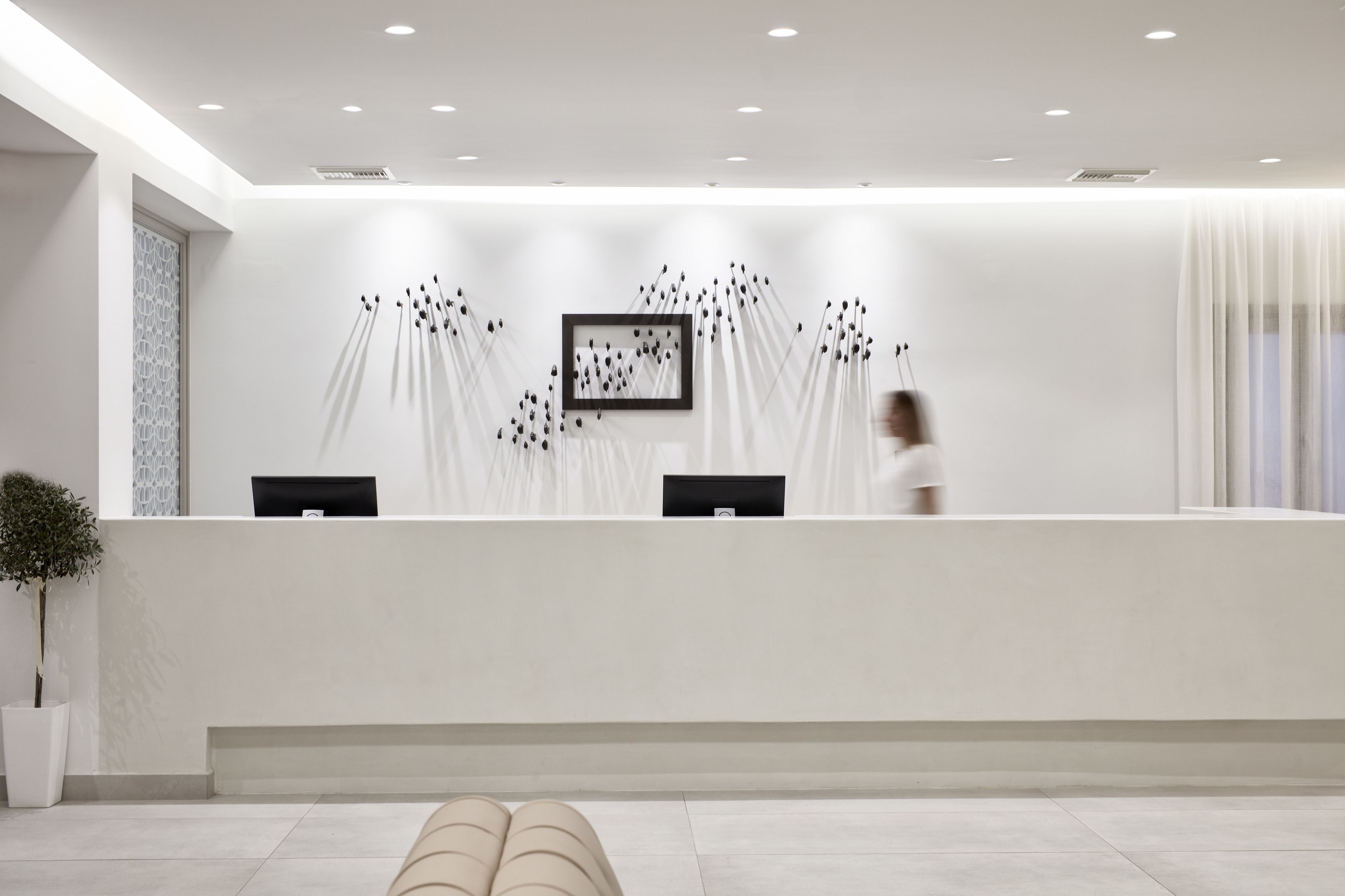 check-in/check-out kiosk