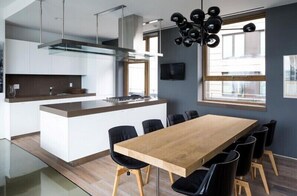 Fridge, microwave - Tribecca Residency (Ahmedabad)