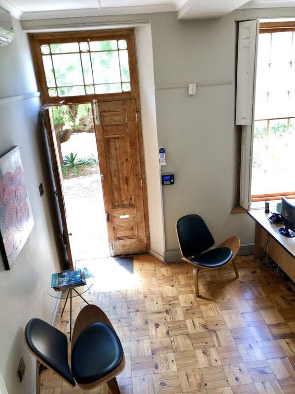 Kiosk voor inchecken/uitchecken