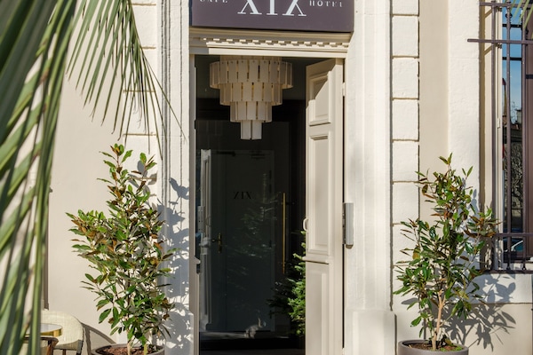 Overnatningsstedets indgangsparti