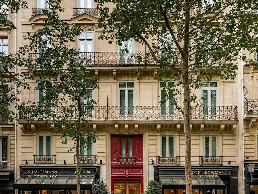 Fassade der Unterkunft