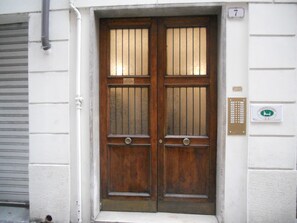 Entrée de l’hébergement