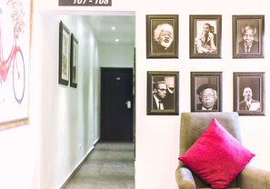 Sala de estar en el lobby