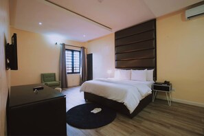 Leilighet, 3 soverom | Skrivebord for bærbar PC, wi-fi (inkludert) og sengetøy