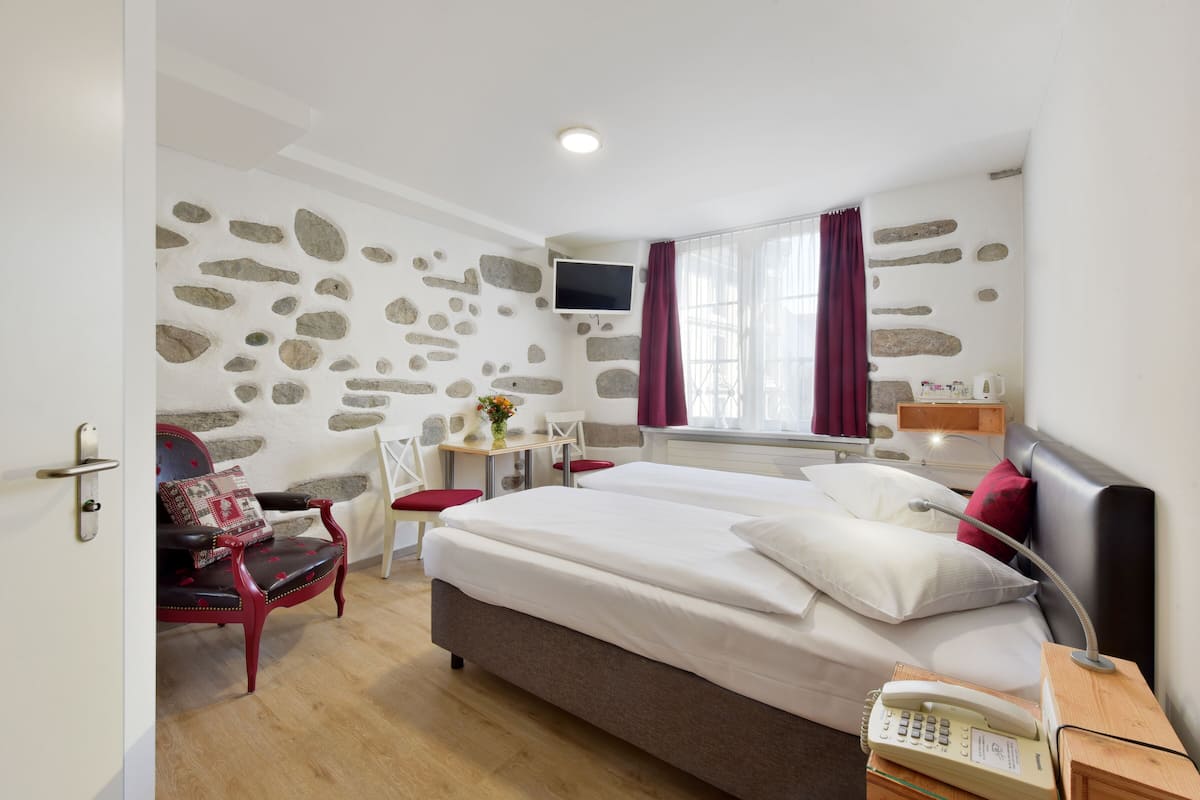 Chambre avec lits jumeaux