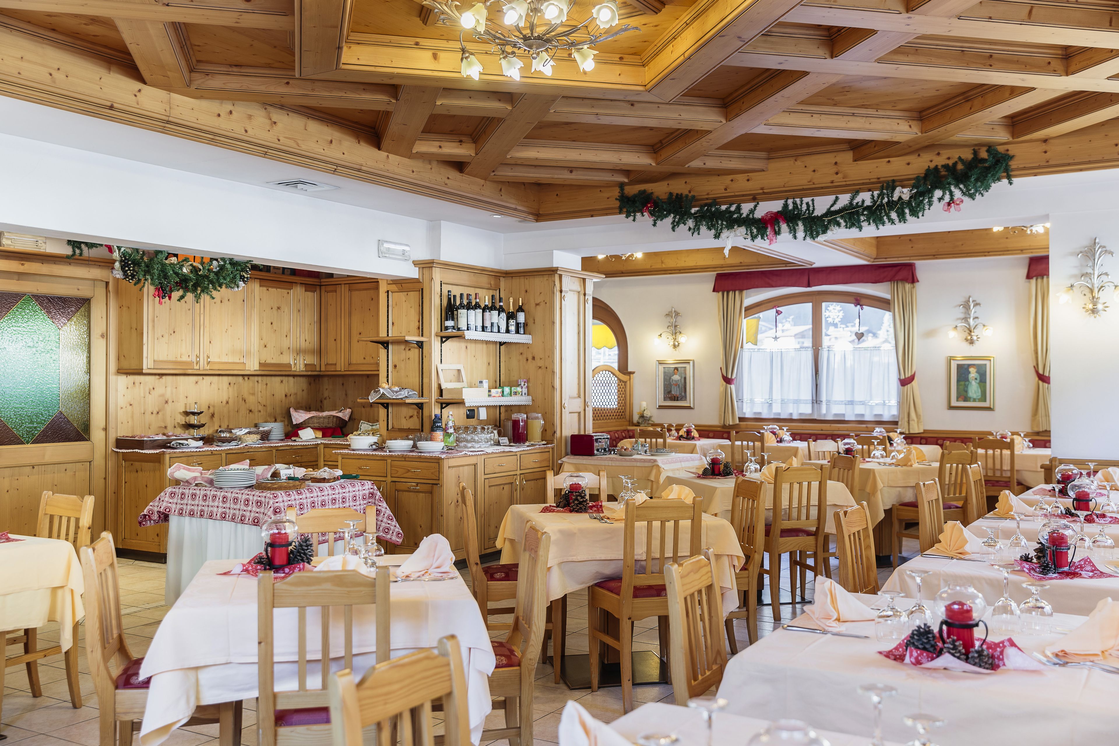 Frokostbuffé er inkludert