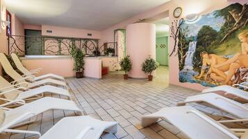 Turkish bath, massage/treatment rooms