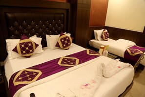 Minibar, wifi gratis y ropa de cama 