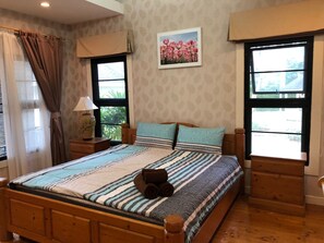 2-Bedroom Villa for 7 People - Villa 2 | 獨特裝潢、布置獨特、書桌、遮光布/窗簾