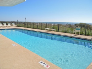Pool - Oceanfront 3 Bedroom Condo - Crescent Towers II - 507 (North Myrtle Beach)