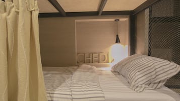 Bed in 4-Bed Mixed Dormitory with Shared Bathroom | 免費 Wi-Fi、床單