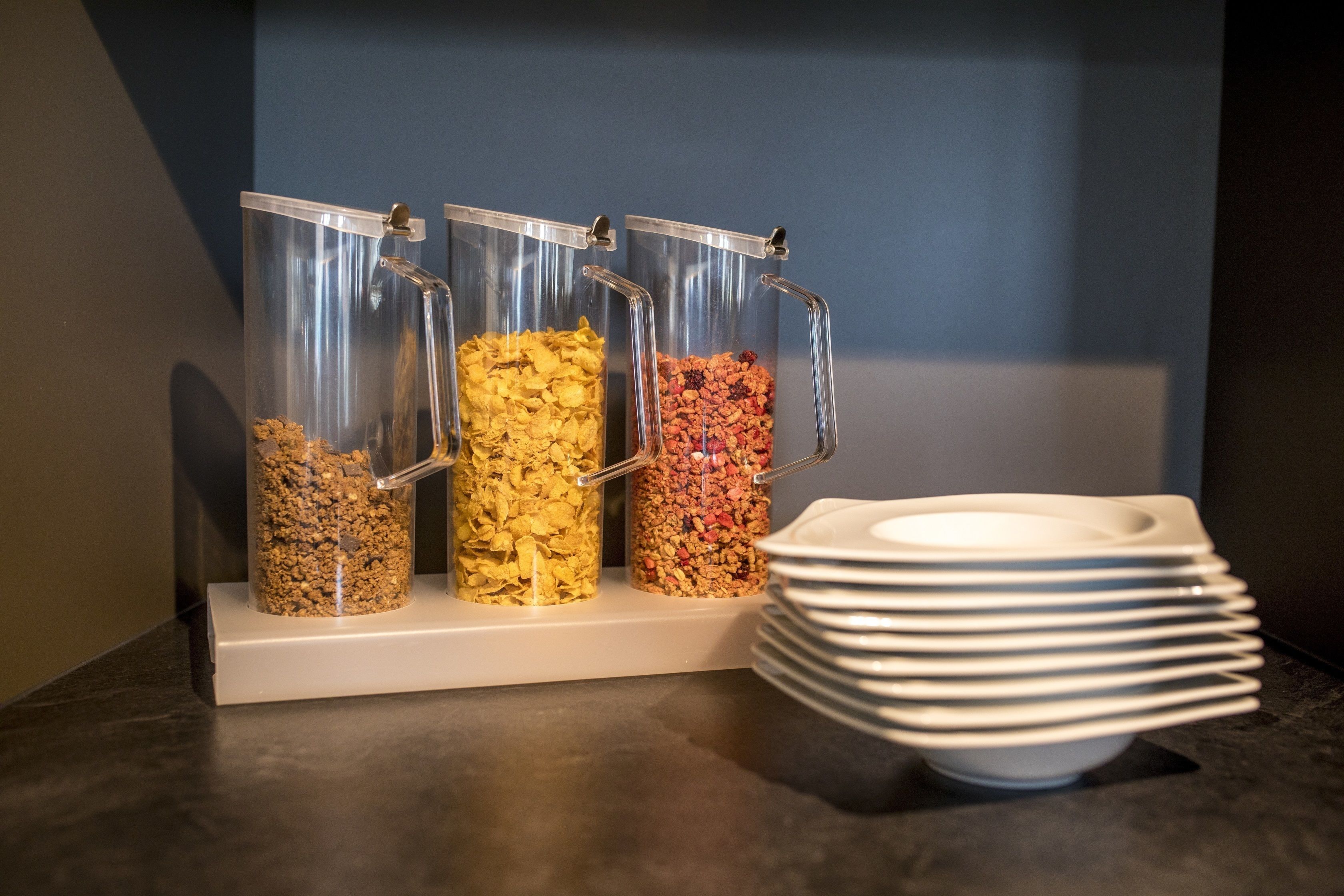 daily buffet breakfast for a fee