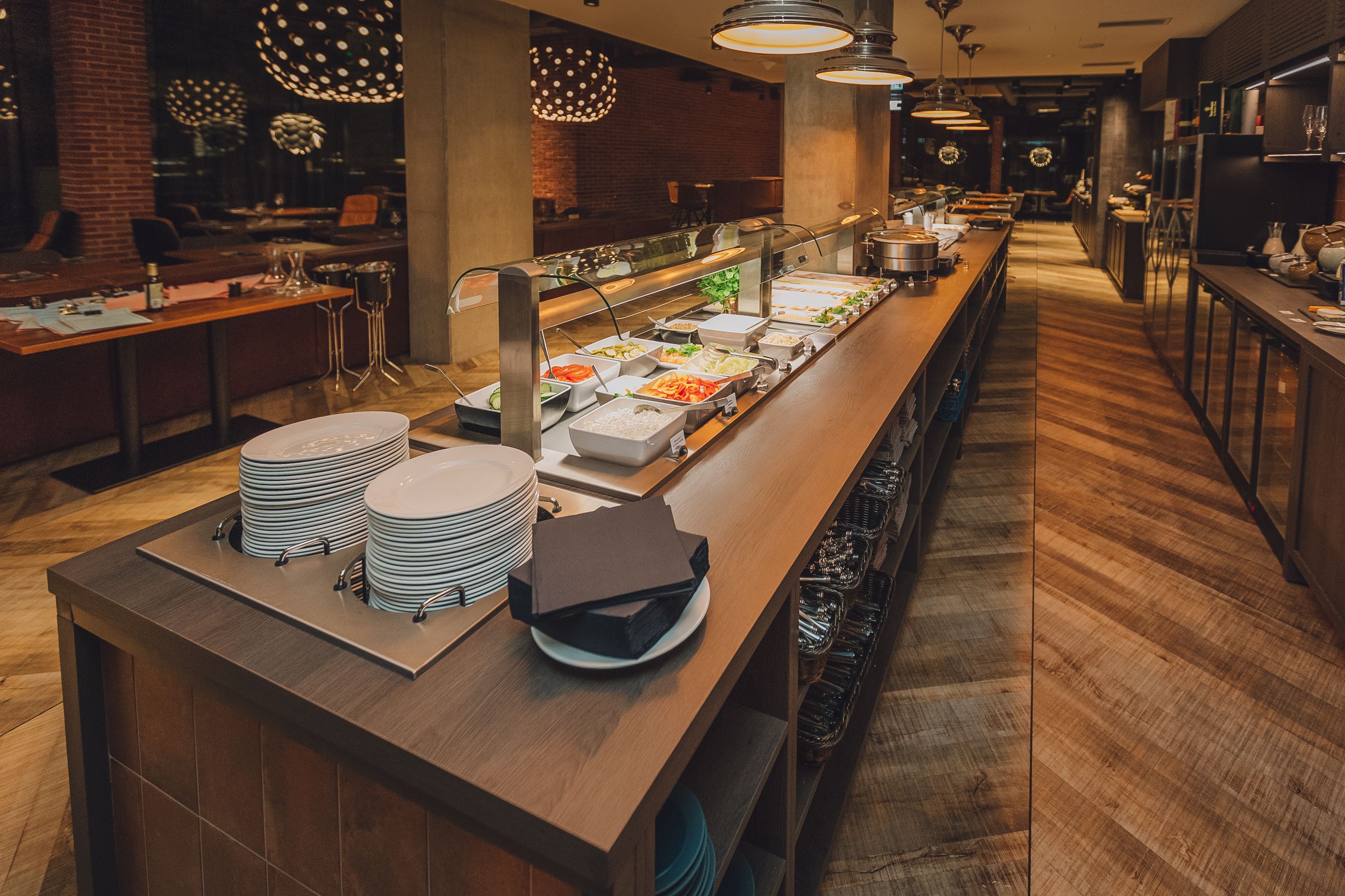 daily buffet breakfast (eur 15 per person)