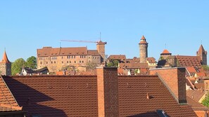 City-Studio, 1 Doppelbett und Schlafsofa | Ausblick vom Zimmer