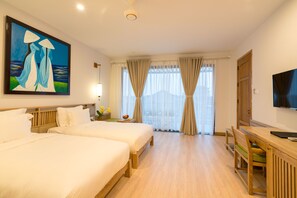 Deluxe Double or Twin Room, Balcony | Minibar, in-room safe, desk, soundproofing - ZEN Boutique Villa Hoi An (Da Nang)