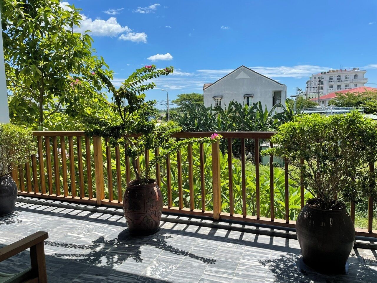 deluxe double or twin room, balcony | view from room