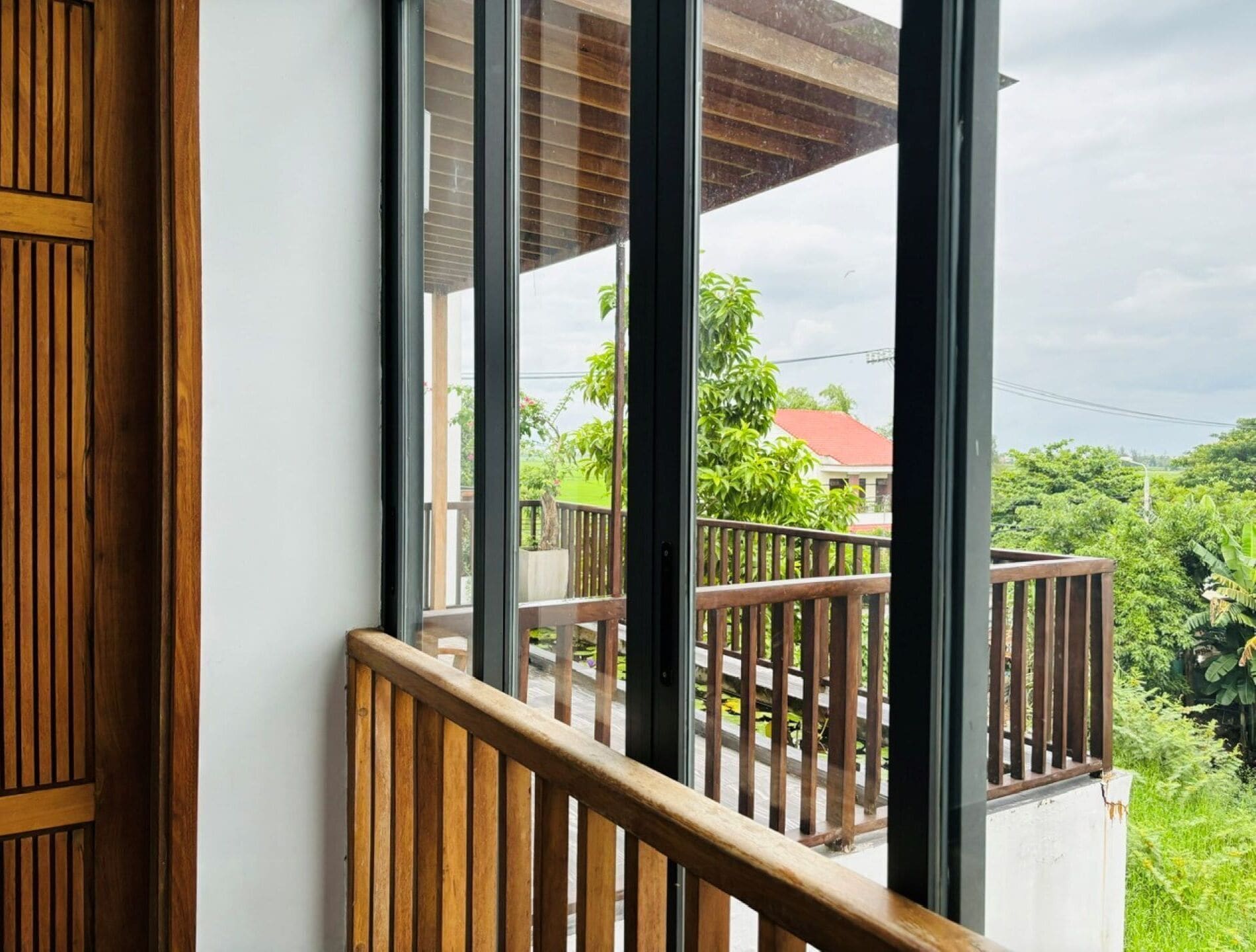 deluxe double or twin room, balcony | balcony view