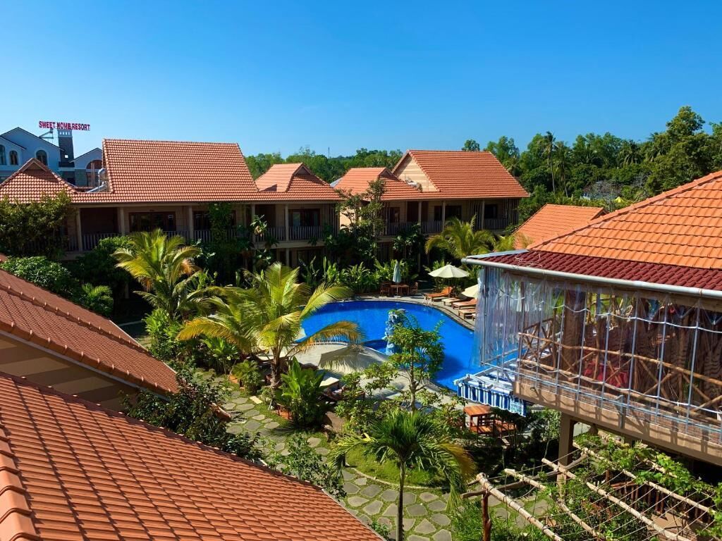 Quang cảnh nhìn từ nơi lưu trú