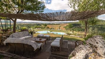 Exclusive Villa, 5 Bedrooms, Pool View | Terrace/patio