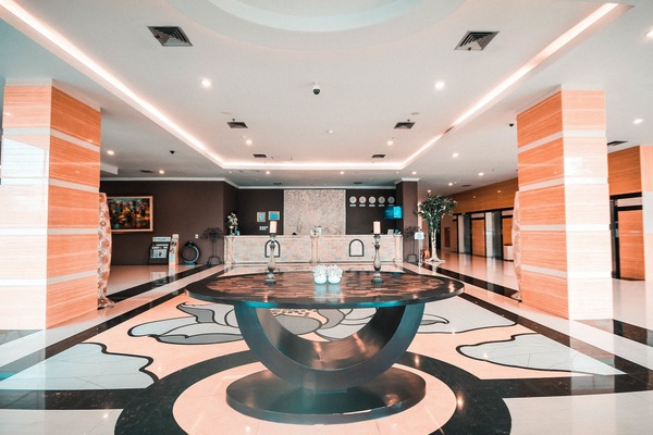 Interior entrance