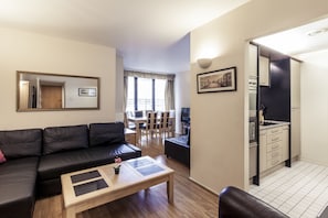 Apartment, 1 Bedroom | Living room | Flat-screen TV - Point West Apartments (London)