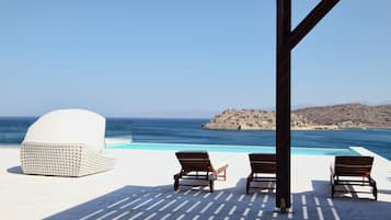 Blick von der Unterkunft