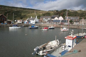 Uitzicht vanuit accommodatie