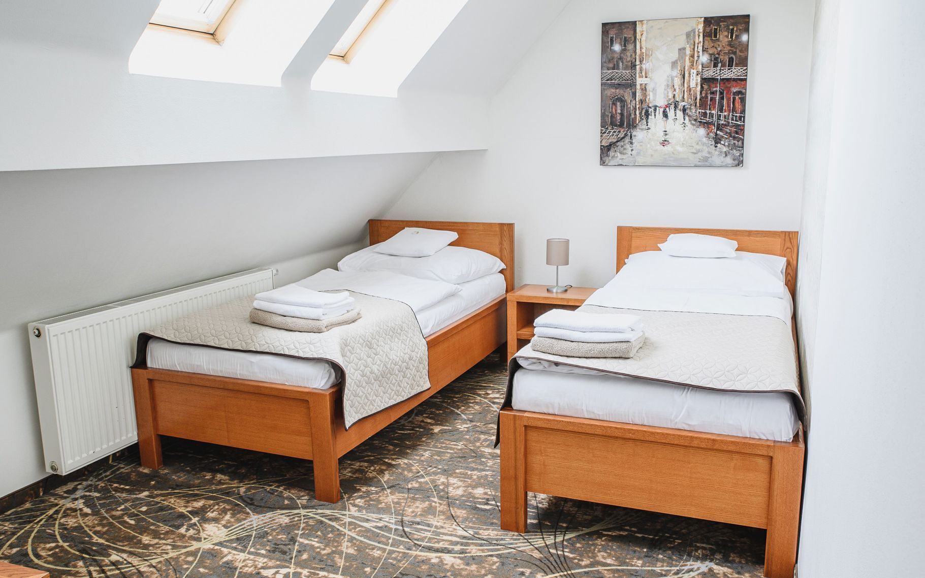 Hypo-allergenic bedding, Select Comfort beds, minibar, in-room safe