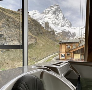 Vue sur les montagnes