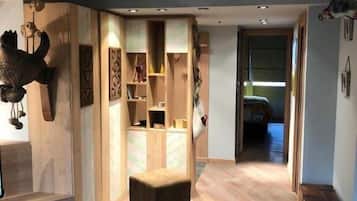 公寓, 2 間臥室 (Suite Spa) | 起居區 | 平面電視