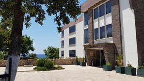 Façade de l’hébergement