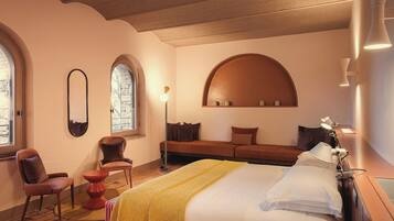 Chambre Panoramique, 1 lit double, non-fumeur, vue colline