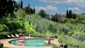 Seasonal outdoor pool