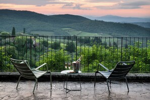 Rooftop terrace - La Pensione di Vignamaggio (Panzano in Chianti)