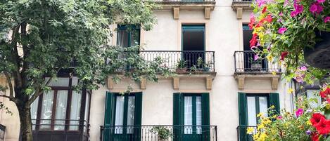 Voorkant van accommodatie