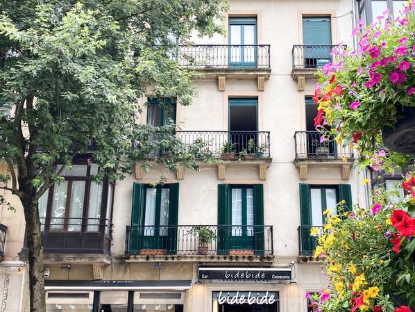 Façade de l’hébergement