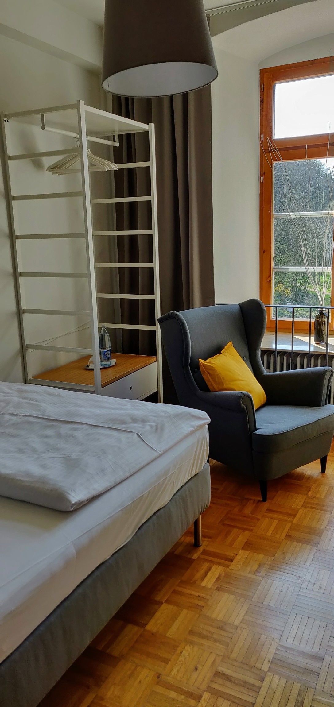 Desk, blackout drapes, free WiFi, bed sheets
